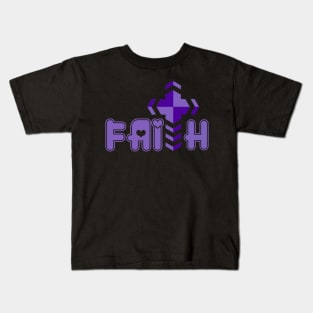 Faith Christian Jesus Cross Kids T-Shirt